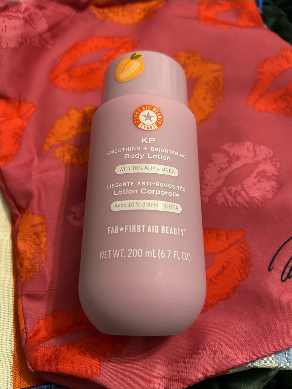 First Aid Beauty KP Smoothing + Brightening Body Lotion